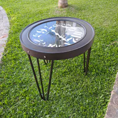 Mesa Reloj Metz 60cm - tienda online