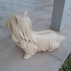 Perro Fox Terrier beige 32cm - tienda online