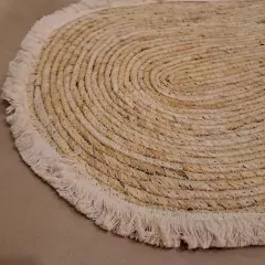 Alfombra oval Zaio 145x45cm - comprar online