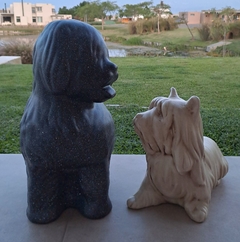 Perro Labrador Negro con pintitas 50cm - kazaru