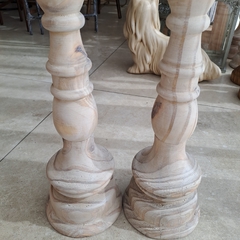 Setx2 Candelabros Altos Aguado 60cm - kazaru
