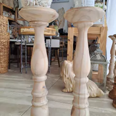 Setx2 Candelabros Altos Aguado 60cm - tienda online