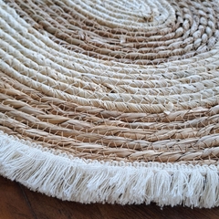 Imagen de Alfombra oval yute 145x45cm