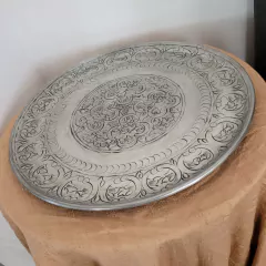 Bandeja Plain metal chapa aluminio 48cm - comprar online