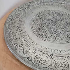 Bandeja Plain metal chapa aluminio 48cm en internet