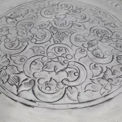 Bandeja Plain metal chapa aluminio 48cm - tienda online