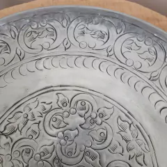 Bandeja Plain metal chapa aluminio 48cm