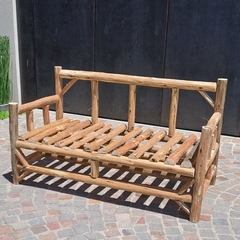 Camastro rústico para exterior 150x80cm - kazaru