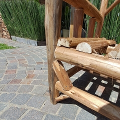 Camastro rústico para exterior 150x80cm - tienda online