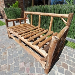 Camastro rústico para exterior 150x80cm - comprar online