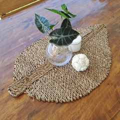 Alfombra Hoja de fibra natural 80cm