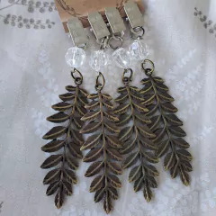 Pesa mantel 19 hojas x4 bronce 14cm