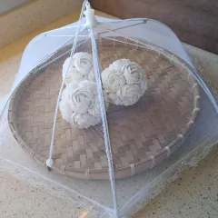 Tapa Comida Plegable Tul Eco 30cm - kazaru