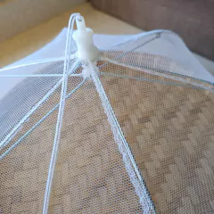 Tapa Comida Plegable Tul Eco 30cm - kazaru