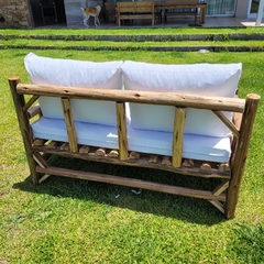 Camastro rústico para exterior 150x80cm - tienda online