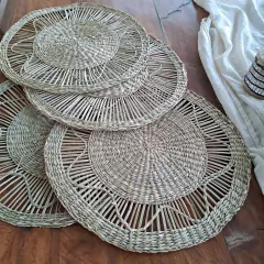 Individual Calado Fibras Naturales Rústico New 39cm - tienda online