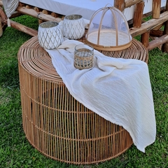Mesa de Rattan x1 - comprar online