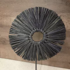 Collar de Mendong en Pedestal Negro 20cm - tienda online