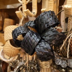 Servilletero Anillo Cool Rattan Negro - comprar online