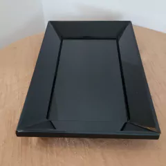 Imagen de Oslo Black Bandeja rectangular 32x20cm