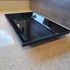 Imagen de Oslo Black Bandeja rectangular 32x20cm
