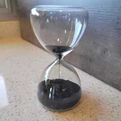 Canarias Grey Reloj de Arena negra 8x15cm en internet