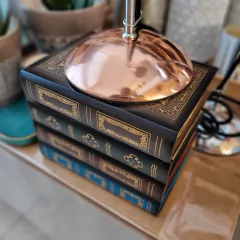 Antique Books Mix grande Set 4 libros 20x14x15cm en internet