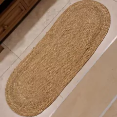 Alfombra oval Krama 115x45cm - kazaru