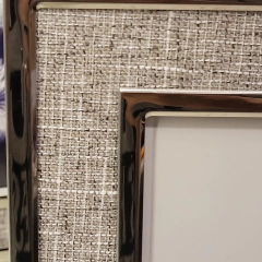 Portarretato entelado gris 10X15cm M117 - kazaru