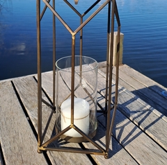Imagen de Farol hierro color oxido gastado fanal 66cm
