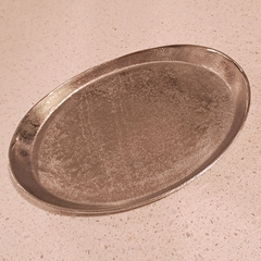 Centro de Aluminio Oval Chica 28x20cm - comprar online