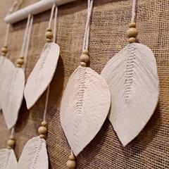 Adorno Deco pared barral 9 plumas - kazaru