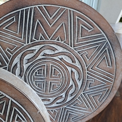 Deco Pared C Pie Wash Mandala 40cm en internet
