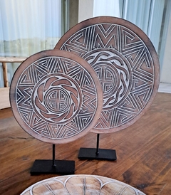 Deco Pared C Pie Wash Mandala 30Cm