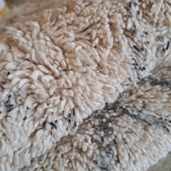 Imagen de Alfombra de Baño Marroqui Rombos Grises Algodón 40x60cm