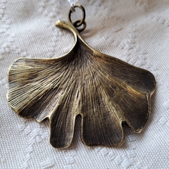 Juego de pesas mantel x4 Ginkgo bronce viejo 12cm en internet