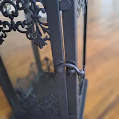 Farol Portavela Negro mediano 56cm - tienda online