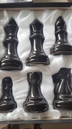 Setx6 Piezas de Ajedrez negro - comprar online