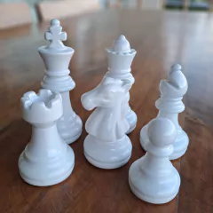 Setx6 Piezas de Ajedrez blanco - tienda online