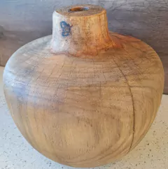Botellon madera macizo ancho 24cm - kazaru