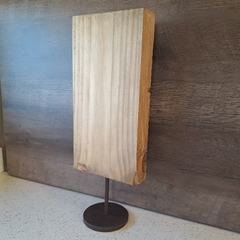 Imagen de Talla huella madera chica 40cm