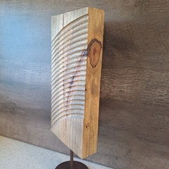 Talla huella madera chica 40cm - kazaru