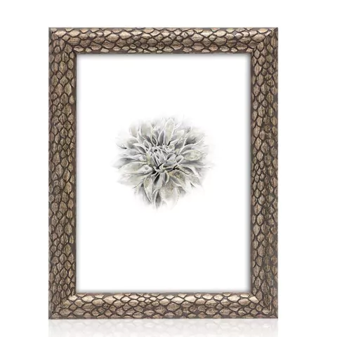 Portarretrato escamas bronce viejo Grey Cosmopolitan 15x20cm