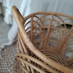 Canasto ondas rattan 44x30cm en internet
