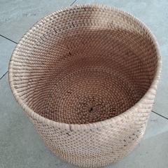 Cesto portamacetas rattan natural 30x25cm - kazaru