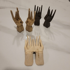 Juego de Manos Madera deco adorno 10cm