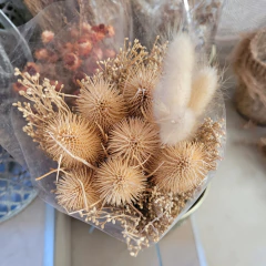 Ramo flores secas chico 10cm - tienda online