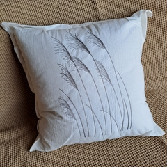 Almohadon Tusor bordado 50x50cm