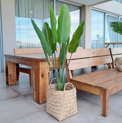 Planta Strelitzia real artificial 120cm - comprar online