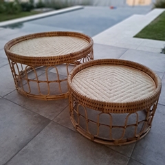 Imagen de Mesa Joy rattan grande 80cm